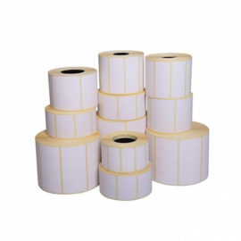 Carton de 6 rouleaux etiquettes thermique Zebra Z-Perform 1000D-76x152mm-76-200-1000*
